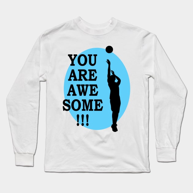Basketball Gift Long Sleeve T-Shirt by ShopBuzz